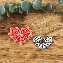Heart Spiderweb Clay Cutter