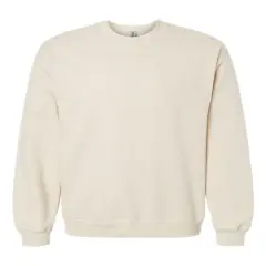 Gildan&reg; Midweight Crewneck Long Sleeve Sweatshirt Sand