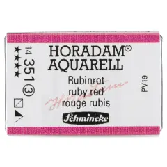 Schmincke Horadam Aquarell Watercolor - Ruby Red, Full Pan