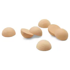 Wooden Split Balls, Multiple Sizes, Half Balls for Crafting and DIY D&eacute;cor |Woodpeckers