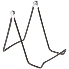 Gibson Holders 6A Adjustable Black Wire Display Easel, 3.5" W x 4.75" D x 4.75" H