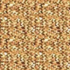 Cream Flamenco Zig Zag 44"/45" Fabric Per Yard