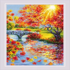 Sunny Autumn R2031 Counted Cross Stitch Kit