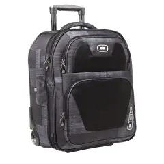 OGIO&reg; Kickstart Travel Bag Expandable Carry On with Skate Wheels Charcoal