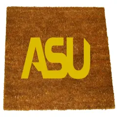 Memory Company NCAA Alabama State University Hornets Rectangular Coir Door Mat 29.5" x 19.5" Brown