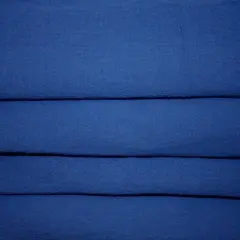 1 Yard Royal Blue Cotton Gauze Apparel Fabric, Soft Cotton 48/50&Prime; Wide