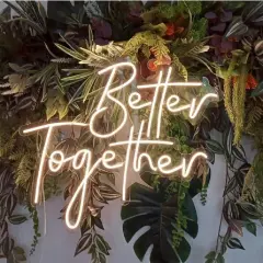 Better Together LED Neon Sign Night Light