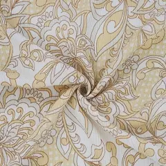 1 Yard Rayon Crinkle Neutral Apparel Fabric, 50/52" Width