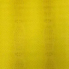 1 Yard Gatorich Faux Leather Vinyl Fabric 54/56" Width Yellow