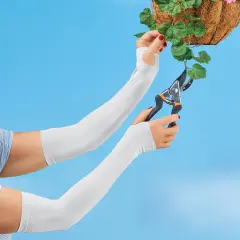 Collections Etc UV Sun Protection Comfortable Gardening Sleeves