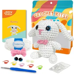 Crochet Kits for Beginners - Rabbit with Long Ears