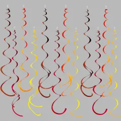 36 Pcs Fall Hanging Swirl Decorations