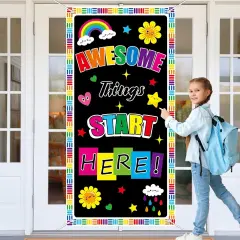 Classroom Colorful Welcome Decoration