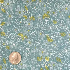 1 Yard Lightweight Sage Rayon Crinkle Fabric 100% Rayon Crepon, 50/52" Wide