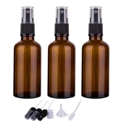 2oz Amber Glass Spray Bottles