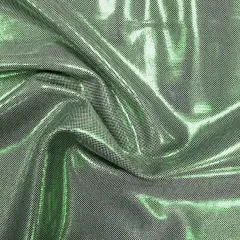 1 Yard Lilac or Green Computer Foil Fabric, 100% Polyester, 44/45" Wide, Sparkly Lightweight Apparel Fabric