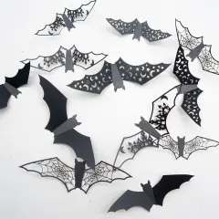 Halloween Wall Stickers Decorations Large Bat