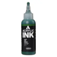Holbein Acrylic Ink - Sap Green, 100 ml