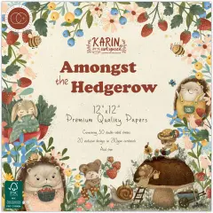 Craft Consortium Double-Sided Paper Pad 12"X12" 30/Pkg-Amongst The Hedgerow