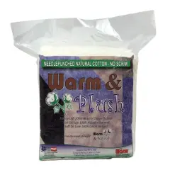 Warm & Plush Luxury Loft 100% Natural Cotton without Scrim