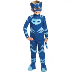 Light Up Catboy Toddler Costume with Glowing Chest and Mask