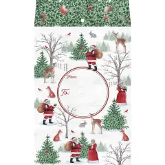 Pack/6: Woodland Wonder Theme Mailing Envelope - 6 x 1/2 x 9-1/2"