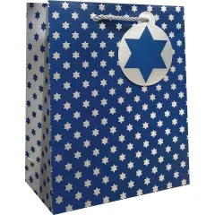 Pack/6: Judaic Gift Bag - 8 x 4 x 10"
