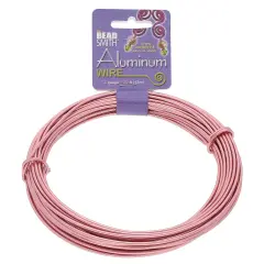 The Beadsmith 12-Gauge Anodized Aluminum Wire for Jewelry Making, Metal Wire for Wrapping Rose Gold