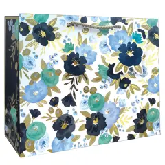 Pack/6: Fresh Flowers Gift Bag - 12-1/2 x 5 x 10"