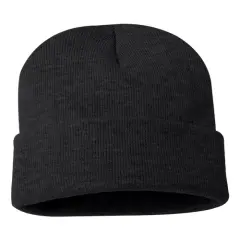Sportsman&reg; Solid Cuffed Beanie Heather Charcoal