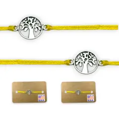 2CT Tree of Life Charm Rakhi for Brother, Raksha Bandhan, Rakhi, Raksha Bandhan Card, Tree of Life Rakhi, Rakhi for Bhai