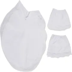 Colonial Jabot and Cuff Set colonial Pirate Steampunk Costume adult