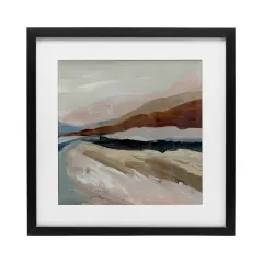 Stupell Industries Shadows Of Dusk Landscape Framed Print Under Glass, design by Jacob Q