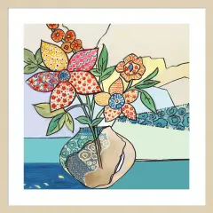 Fresh Picks by Lera Wood Framed Wall Art Print