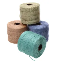 The Beadsmith Beadcord Tube of 4 Mixed Colors Lights Mix