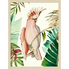 Tropical Bird I by Aimee Wilson Wood Framed Wall Art Print