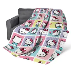 Sanrio Hello Kitty and Friends Quilted Blanket Sweet