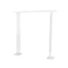 40 in Clear Over The Table Rectangular Acrylic Flower DISPLAY STAND Party Events