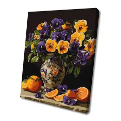Painting by Numbers kit Sophisticated violets KHO3293