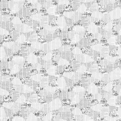 Black And White Abstract Cotton Wideback Fabric per yard