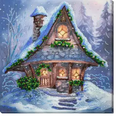 Bead Embroidery Kit - When winter blows cold