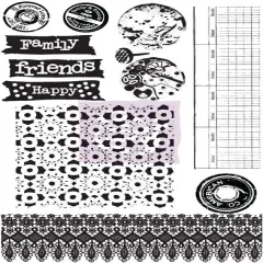 Cling Stamps- Sunrise Sunset - 1 pc 655350960100