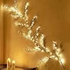 Warm White Lights Christmas Garland