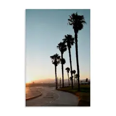 Stupell Industries Clear Day Palm Trees Canvas Wall Art Design by Natalie Carpentieri