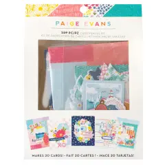 Paige Evans Adventurous Card Making Kit-Makes 20