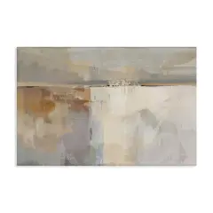 Stupell Industries Shimmering Meadow Illusion Canvas Wall Art Design by Nina Blue