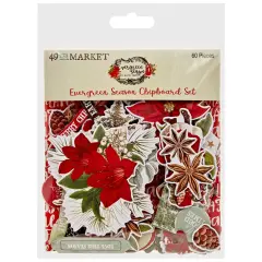 49 And Market Chipboard Set-Evergreen Season