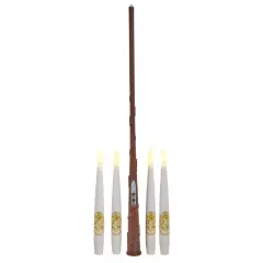 Kurt Adler Harry Potter&trade; Battery Operated 10 Floating Candles With Wand Remote Light Set