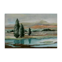 Stupell Industries Natural Creek Landscape Canvas Wall Art Design by Max Maxx