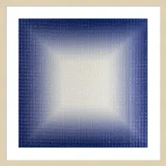 Stimulating Squares I by Michael Willett Wood Framed Wall Art Print